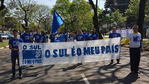 Separatistas fazem consulta no sul do País