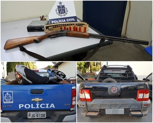 Polícia Civil prende homem em flagrante por receptação e posse ilegal de arma