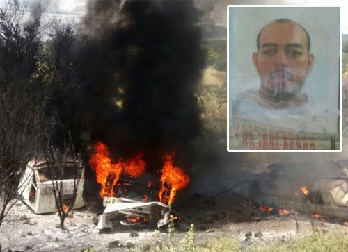 Palmas de Monte Alto: Caminhão que transportava combustíveis pega fogo e motorista morre carbonizado