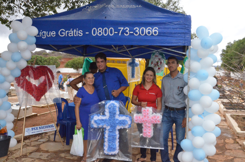 Grande movimentação nos cemitérios de Brumado no Dia de Finados; a Pax Nacional prestou assistência aos enlutados