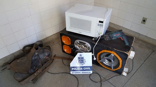 Polícia Civil recupera bens furtados na zona rural