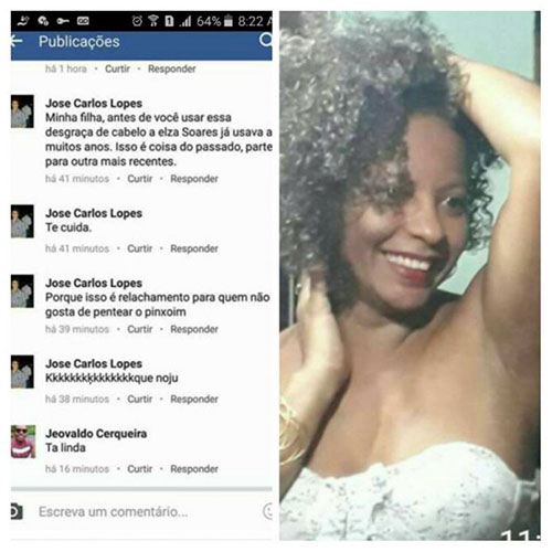 Em Carinhanha professora sofre comentários racistas e internautas ficam indignados