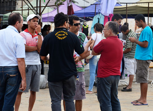 Feirão do Brás e Av. Paulista instalada no Planet Show é inspecionado pela fiscalização do CREA- BA
