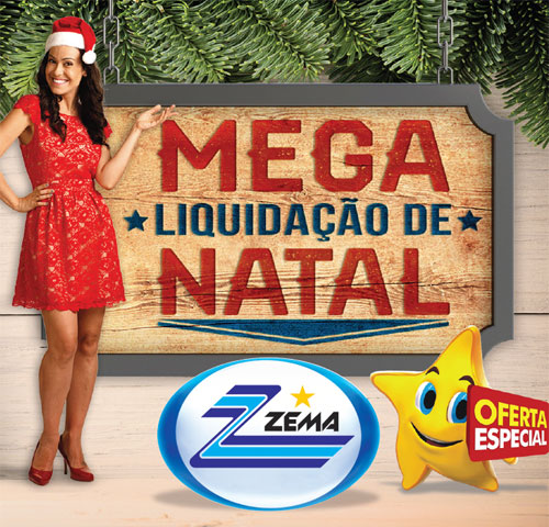 Mega liquidação de Natal Zema, produtos com os menores preços do país
