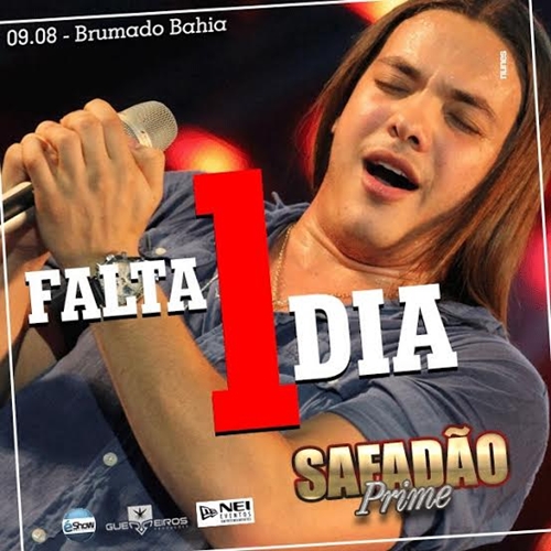 Ta chegando o dia, é amanhã o Safadão Prime