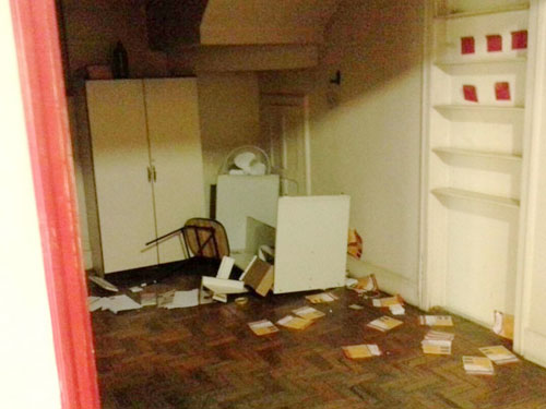 Sede do PT em Belo Horizonte é arrombada neste sábado