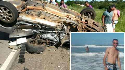 Acidente envolvendo quatro veículos tira a vida de Sidnei Cerqueira