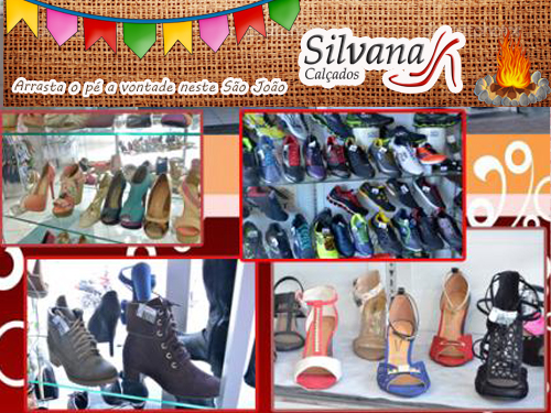 NESTE SÃO JOÃO ARRASTE O PÉ PISANDO EM QUALIDADE COM A SILVANA CALÇADOS