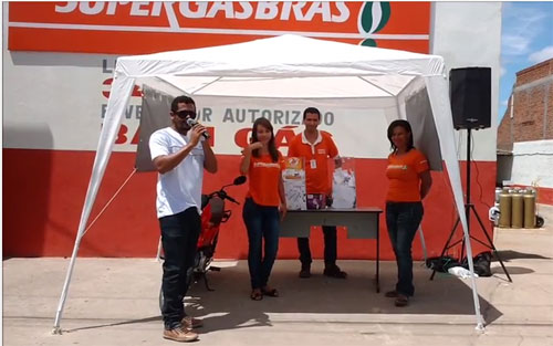   Baim Gás em Parceria com a Supergásbras realizou mais um sorteio em Brumado