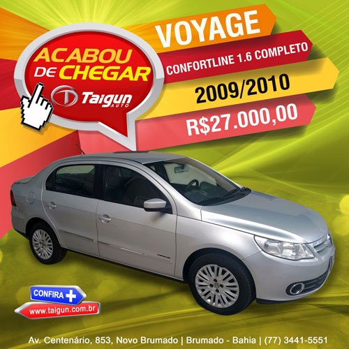 Acabou de chegar na Taigun Auto