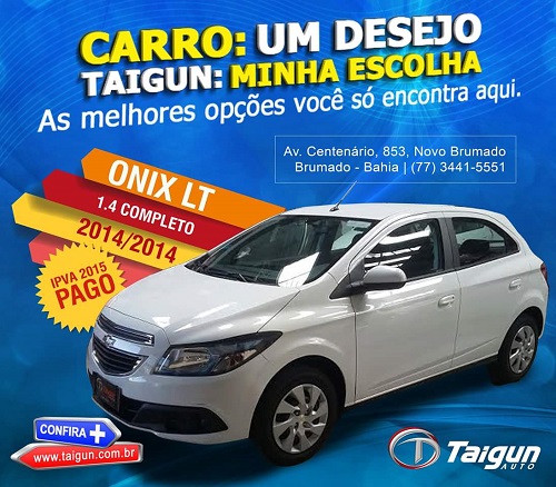 Taigun Auto: O seu veículo com o menor preço e facilidades incríveis