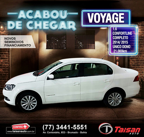 Seu veículos está na Taisan Auto, com o menor preço e toda facilidade