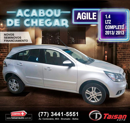 Confiram as novidades em veículos que chegaram na Taisan Auto