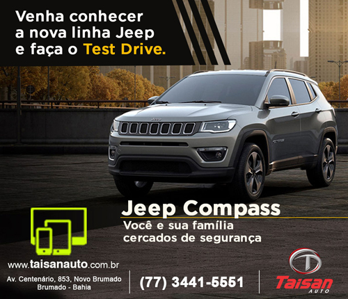Compre na Taisan Auto o seu Jeep Compass