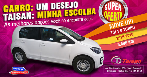 Aproveite a oportunidade de comprar o seu veículo na Taisan Auto