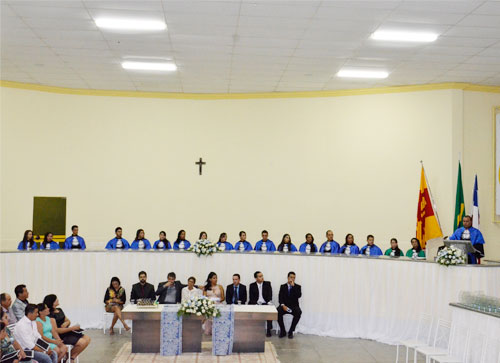 Foi realizada a Colação de Grau das Turmas dos cursos de Edificações e Informática do IFBA