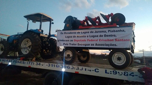 Deputado Erivelton Santana traz benefícios para associações rurais de Brumado