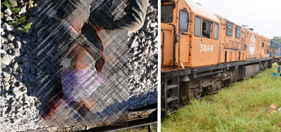 Mais uma pessoa é atropelada por locomotiva da FCA, só neste mês foram três vítimas