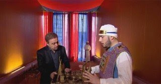 Gugu visita Templo de Salomão e mostra detalhes da área interna