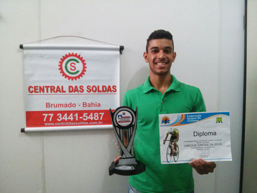 Brumadense é diplomado pela Federação Baiana de Ciclismo como Campeão