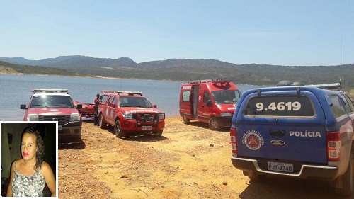 Um dos corpos de vítima de naufrágio é encontrado na barragem de Rio de Contas