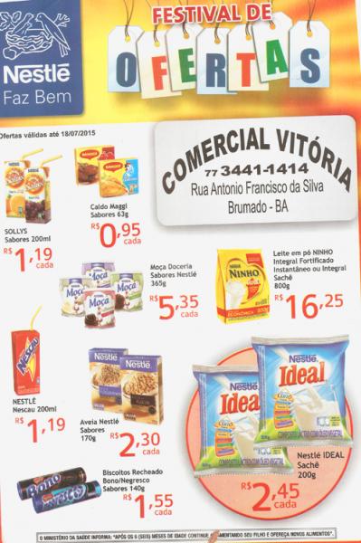 Festival de ofertas Comercial Vitória