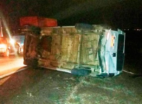 Um morre e cinco ficam feridos no anel rodoviário de Conquista