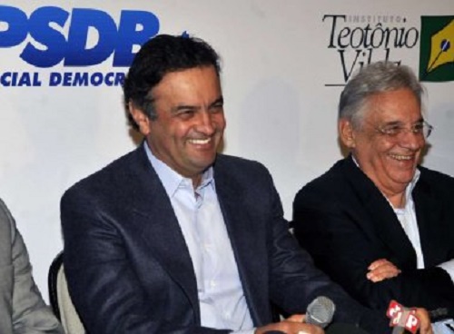 FHC e Aécio dizem a jornais argentinos que Dilma já não governa o país