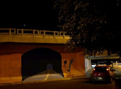 'Beep-Beep': prefeitura de Juazeiro é obrigada a cobrir grafite do Papa-Léguas