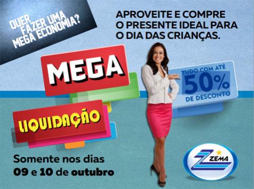 Dois dias de descontos de até 50% na Zema, aproveite!